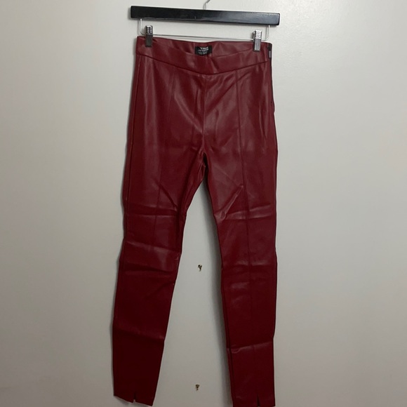 NWOT Zara Leatherlook Leggings - Picture 1 of 3
